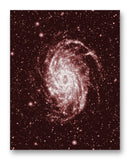NGC 6744 Galaxy 11" x 14" Mono Tone Print (Choose Your Color)
