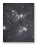 Spitzer Space Telescope Nebula 11" x 14" Mono Tone Print (Choose Your Color)