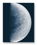 Jupiter from Juno 11" x 14" Mono Tone Print (Choose Your Color)