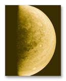 Jupiter from Juno 11" x 14" Mono Tone Print (Choose Your Color)