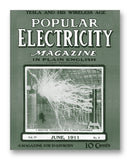 Popular Electricity 06-1911 11" x 14" Mono Tone Print (Choose Your Color)