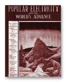 Popular Electricity 10-1913 11" x 14" Mono Tone Print (Choose Your Color)