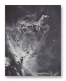 Laika Floating Near Orion 11" x 14" Mono Tone Print (Choose Your Color)