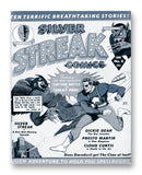 Silver Streak No11 11" x 14" Mono Tone Print (Choose Your Color)