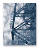 Something Art Installation 11" x 14" Mono Tone Print (Choose Your Color) - Jacob Andrew Dodge Artist Edition