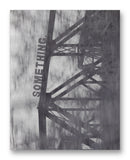 Something Art Installation 11" x 14" Mono Tone Print (Choose Your Color) - Jacob Andrew Dodge Artist Edition