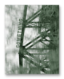 Something Art Installation 11" x 14" Mono Tone Print (Choose Your Color) - Jacob Andrew Dodge Artist Edition