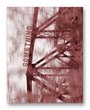 Something Art Installation 11" x 14" Mono Tone Print (Choose Your Color) - Jacob Andrew Dodge Artist Edition
