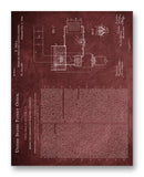 Tesla Patent 514168 11" x 14" Mono Tone Print (Choose Your Color)