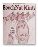 SEP Beechnuts Ad 11" x 14" Mono Tone Print (Choose Your Color)