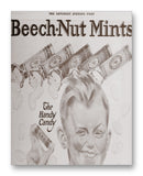 SEP Beechnuts Ad 11" x 14" Mono Tone Print (Choose Your Color)