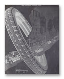 SEP Mason Tire Ad 11" x 14" Mono Tone Print (Choose Your Color)