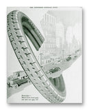 SEP Mason Tire Ad 11" x 14" Mono Tone Print (Choose Your Color)