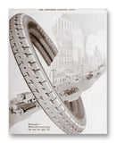 SEP Mason Tire Ad 11" x 14" Mono Tone Print (Choose Your Color)