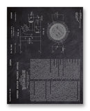 Thorp Ozone Generation Patent 11" x 14" Mono Tone Print (Choose Your Color)