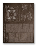 Sears DC Homopolar Generator Patent 11" x 14" Mono Tone Print (Choose Your Color)