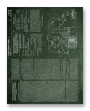 Edinger Electric Contact Patent 11" x 14" Mono Tone Print (Choose Your Color)