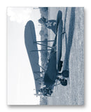 Polikarpov PO-2 Russian Bi-Plane 11" x 14" Mono Tone Print (Choose Your Color)