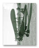 Polikarpov PO-2 Russian Bi-Plane 11" x 14" Mono Tone Print (Choose Your Color)