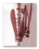 Polikarpov PO-2 Russian Bi-Plane 11" x 14" Mono Tone Print (Choose Your Color)