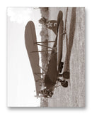 Polikarpov PO-2 Russian Bi-Plane 11" x 14" Mono Tone Print (Choose Your Color)