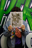 Vintage Marijuana Plant 8.5"x11" Semi Translucent Dictionary Art Print