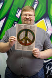 Marijuana Peace 8.5"x11" Semi Translucent Dictionary Art Print