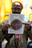Cosmic Zodiac 8.5"x11" Semi Translucent Dictionary Art Print