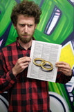 Commitment Rings 8.5"x11" Semi Translucent Dictionary Art Print