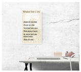 Wisdom From A Tree 13”x22” Vintage Style Showprint Poster - Concert Bill - Home Nostalgia Decor Wall Art Print