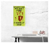 Waking Up Dead Zombie 13"x22" Vintage Style Showprint Poster - Lammy Artist Edition