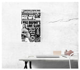 Weekly World News Bigfoot's Love Slave 13" x 22" Showprint Poster