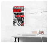 Weekly World News Bigfoot's Love Slave 13" x 22" Showprint Poster (Special Red Edition)