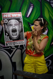 Weekly World News Bat Boy Mask 13" x 22" Showprint Poster