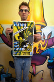 Weekly World News Bat Boy Captured 13" x 22" Showprint Poster (Neckahneck Artist Edition)