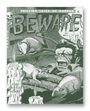 BEWARE! Number 11 - 11" x 14" Mono Tone Print (Choose Your Color)