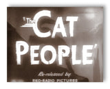 The Cat People - 11" x 14" Mono Tone Print (Choose Your Color)