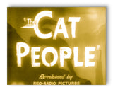 The Cat People - 11" x 14" Mono Tone Print (Choose Your Color)
