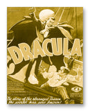 Dracula Movie Poster - 11" x 14" Mono Tone Print (Choose Your Color)