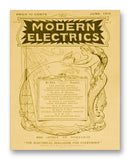 Modern Electrics 06/1910 - 11" x 14" Mono Tone Print (Choose Your Color)