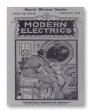 Modern Electrics 02/1912 - 11" x 14" Mono Tone Print (Choose Your Color)