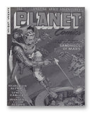 Planet Comics NO. 71 - 11" x 14" Mono Tone Print (Choose Your Color)