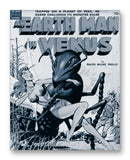 Earthman on Venus Comic 11" x 14" Mono Tone Print (Choose Your Color)
