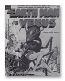 Earthman on Venus Comic 11" x 14" Mono Tone Print (Choose Your Color)