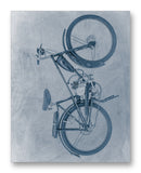 USSR Motorized Bicycle W-902 11" x 14" Mono Tone Print (Choose Your Color)