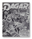 Dagar Comic No15 11" x 14" Mono Tone Print (Choose Your Color)