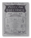 Modern Electrics 08-1909 11" x 14" Mono Tone Print (Choose Your Color)