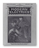 Modern Electrics 01-1912 11" x 14" Mono Tone Print (Choose Your Color)