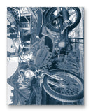 Pinto Moped & Funhouse 11" x 14" Mono Tone Print (Choose Your Color) - Jacob Andrew Dodge Artist Edition