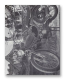 Pinto Moped & Funhouse 11" x 14" Mono Tone Print (Choose Your Color) - Jacob Andrew Dodge Artist Edition